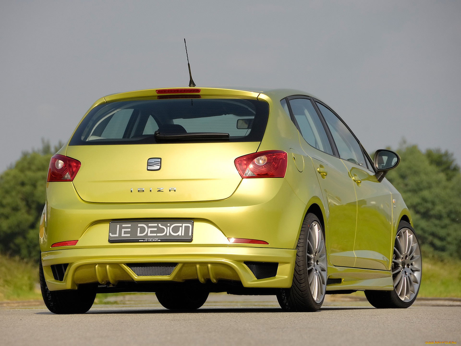 2008, je, design, seat, ibiza, 